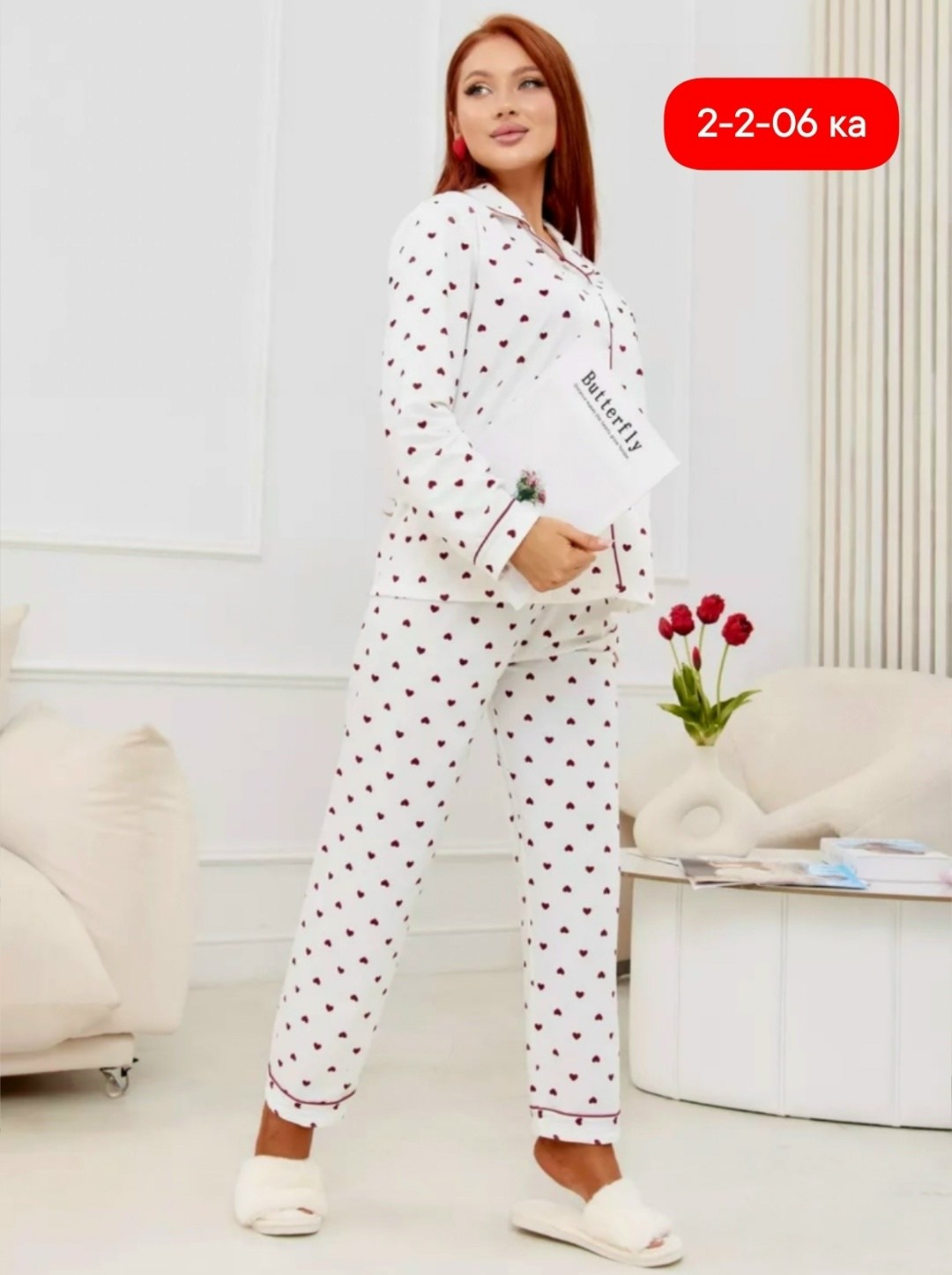 пижама женская,пижама женская со штанами с сердечками,пижама женская с штанами,пижама домашняя,женская пижама хлопок