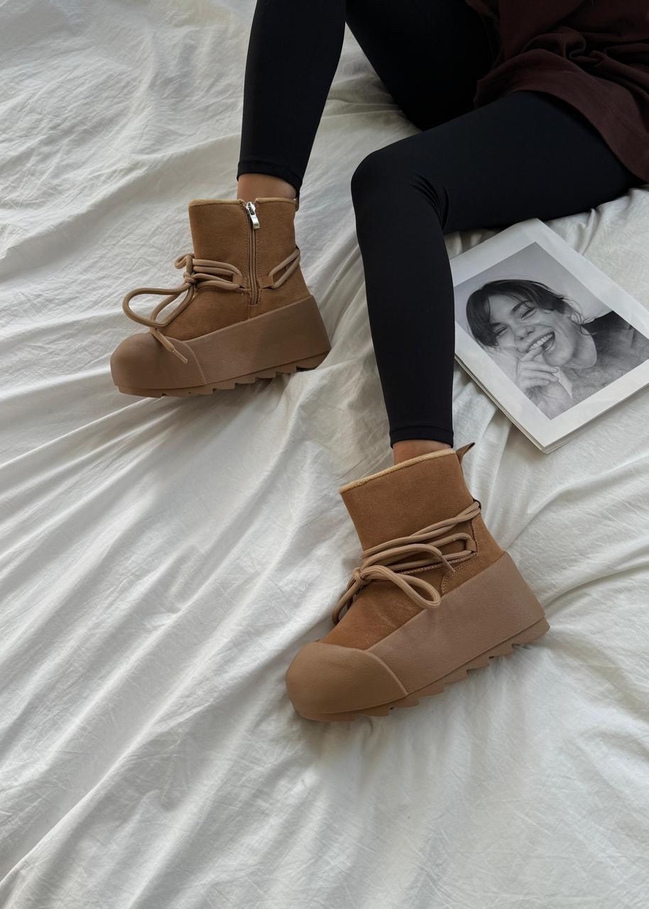 ,угги женские,ботинки inuikii, женская,ботинки замшевые