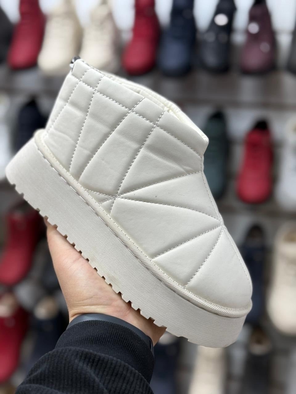 ,угги женские,дутики угги женские,угги дутики зимние короткие на высокой подошве,дутики женские