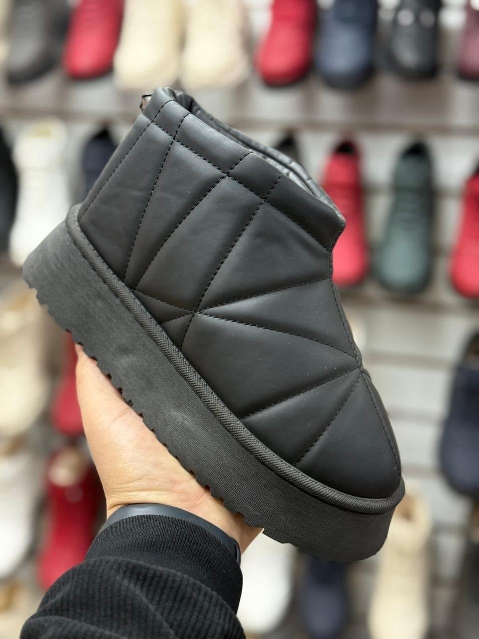 ,угги женские,дутики угги женские,угги дутики зимние короткие на высокой подошве,дутики женские