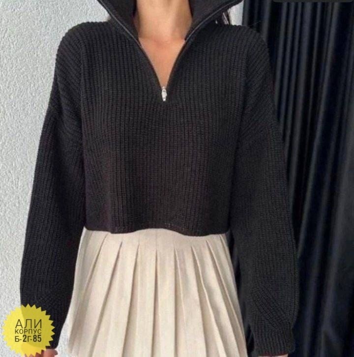 свитер с высоким воротником,свитер с высоким воротом,модный свитер,вязаные вещи,женская кофта