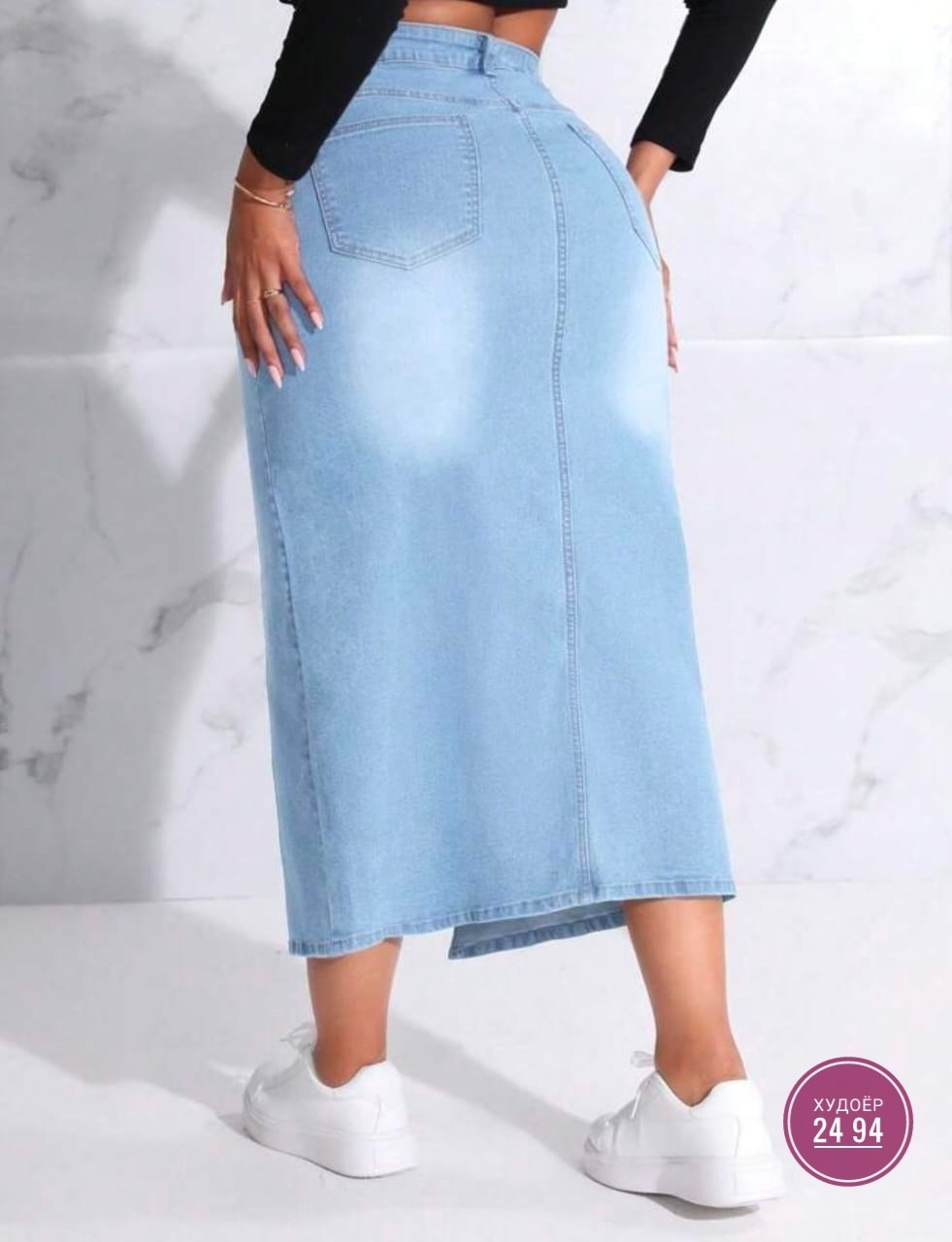 джинсовая юбка,комбинированная джинсовая юбка,джинсовая юбка с высокой талией,модная юбка,джинсовая юбка миди