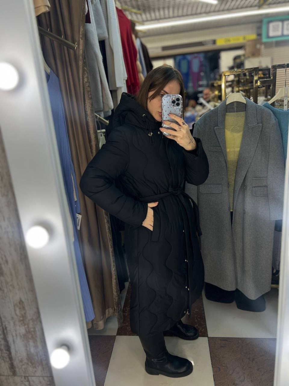 пуховик пальто,удлиненная куртка,пальто стеганое с капюшоном,пальто женское стеганое,зимнее стеганое пальто