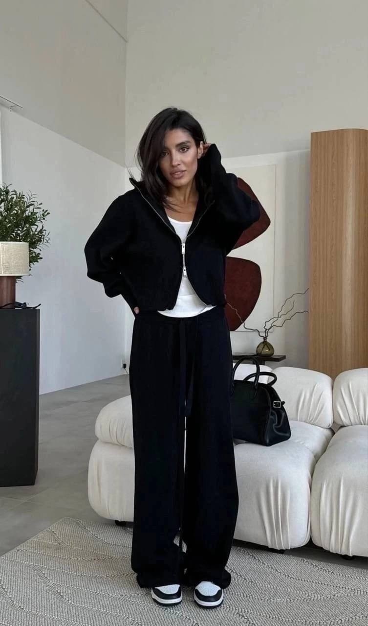 костюм двойка кашемир,мягкий трикотажный костюм,костюм из кашемира,костюм с брюками,костюм из трикотажа