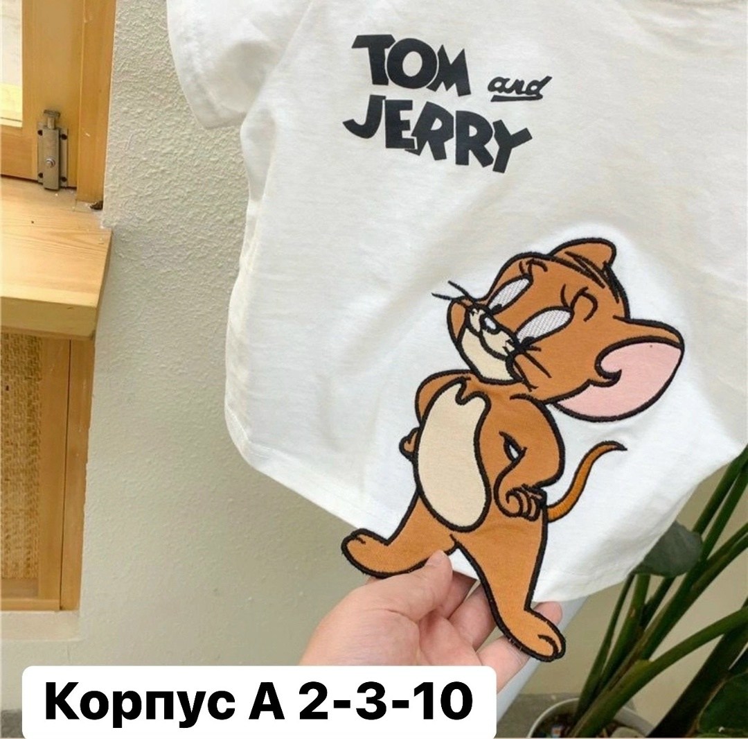 футболка том и джерри,футболка для детей,детская футболка,футболка детский,футболка для девочек