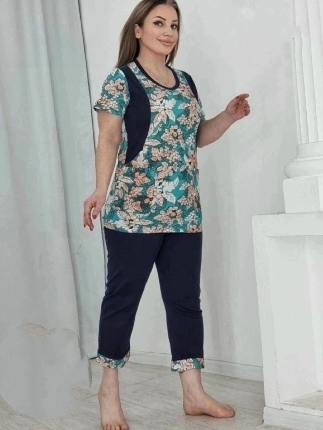 домашний костюм с бриджами большие размеры,костюм с бриджами,костюм двойка женская,женский костюм с бриджами 6215,женский костюм с бриджами 4177