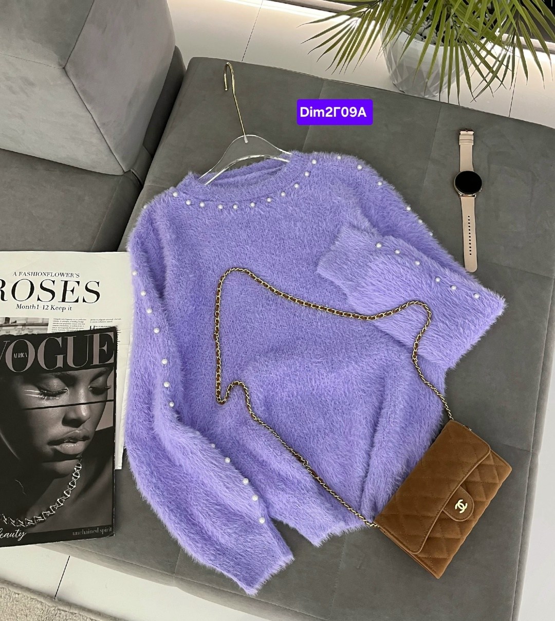 модные свитера,джемпер с бусинами,свитер с жемчужинами,женская кофта,свитер с бусинами