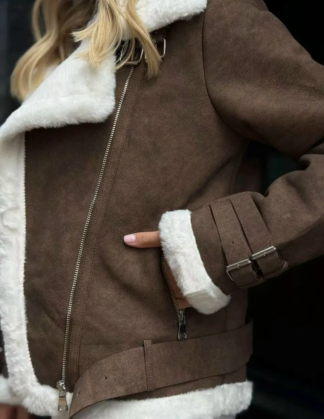 стильная дубленка,дубленка женская авиатор,дубленка женская,модные дубленки,дубленка эко