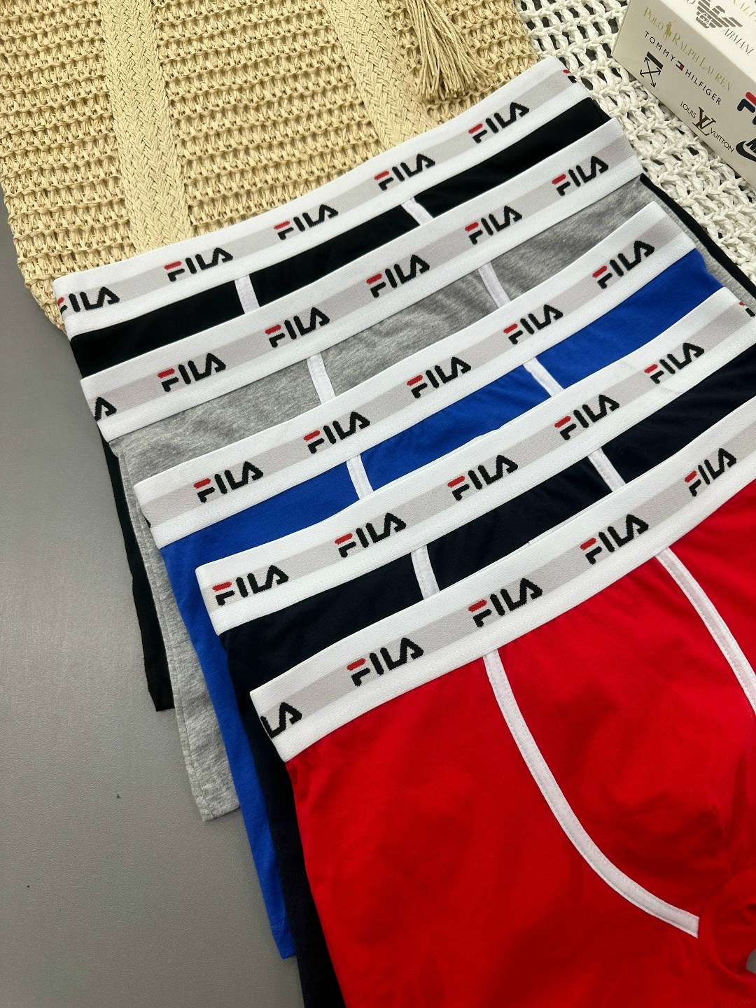 мужские трусы боксеры fila,мужские трусы,мужской набор трусов,трусы набор боксеров мужские,комплект трусов мужских