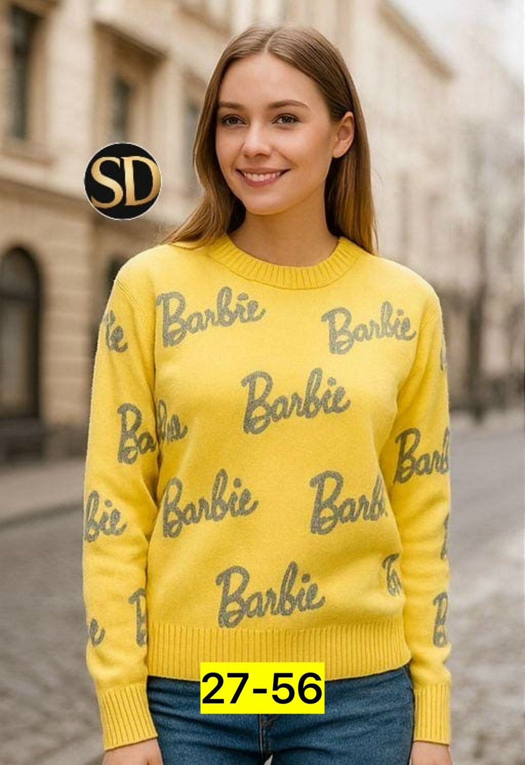 кофта женская,кофта barbie,свитер оверсайз вязаный barbie,свитер barbie,кофта женская свитер