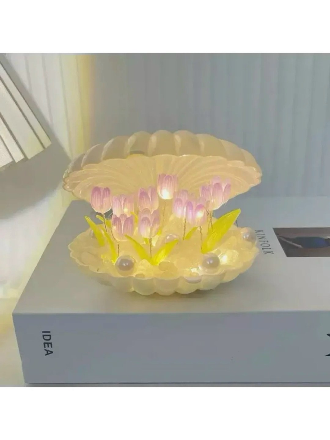 ночник ракушка,светильник ракушка,ночник ракушка с жемчужиной,шкатулка ракушка,форма ракушки