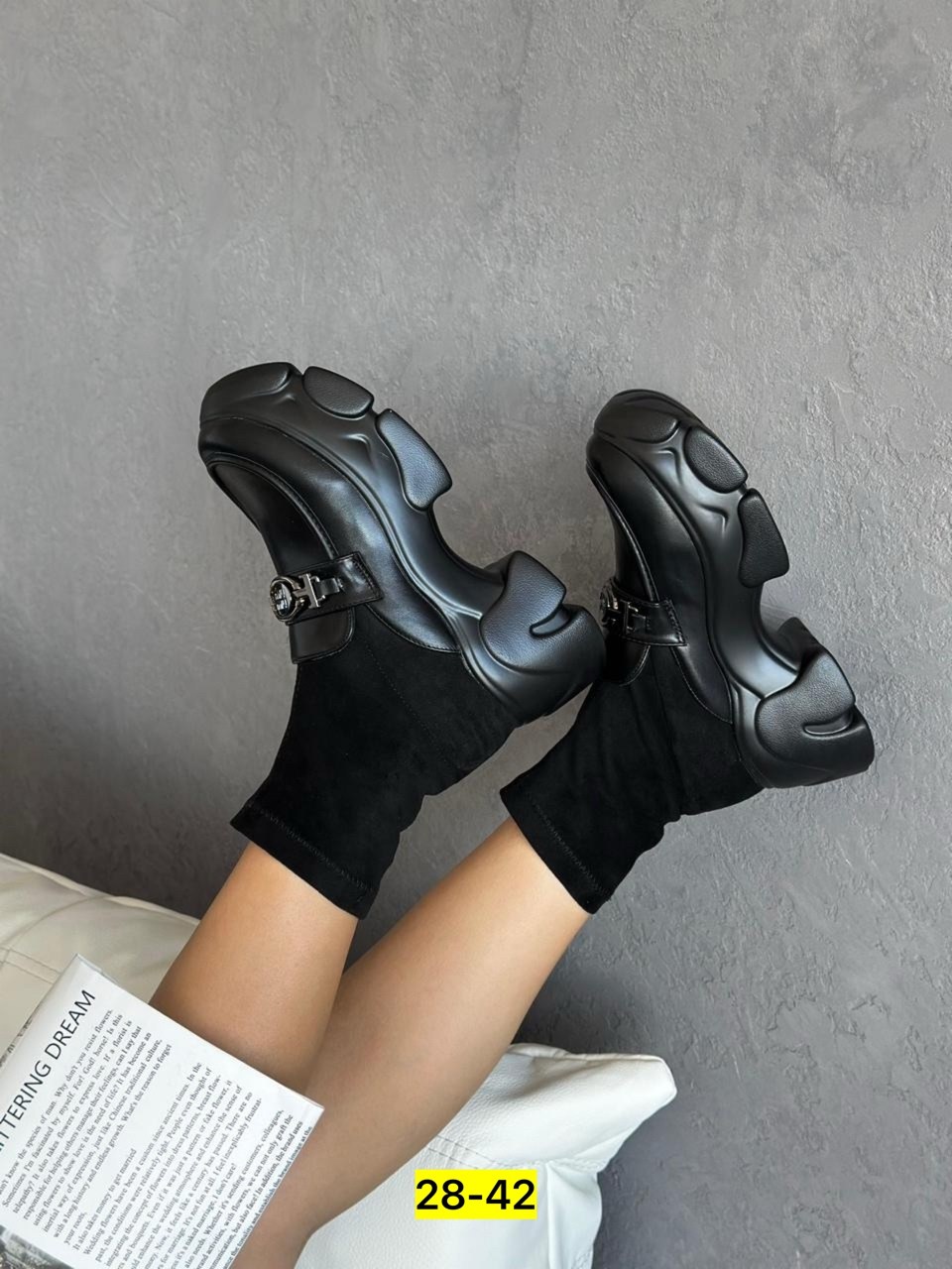 , женская,женские ботинки,обуви, на платформе