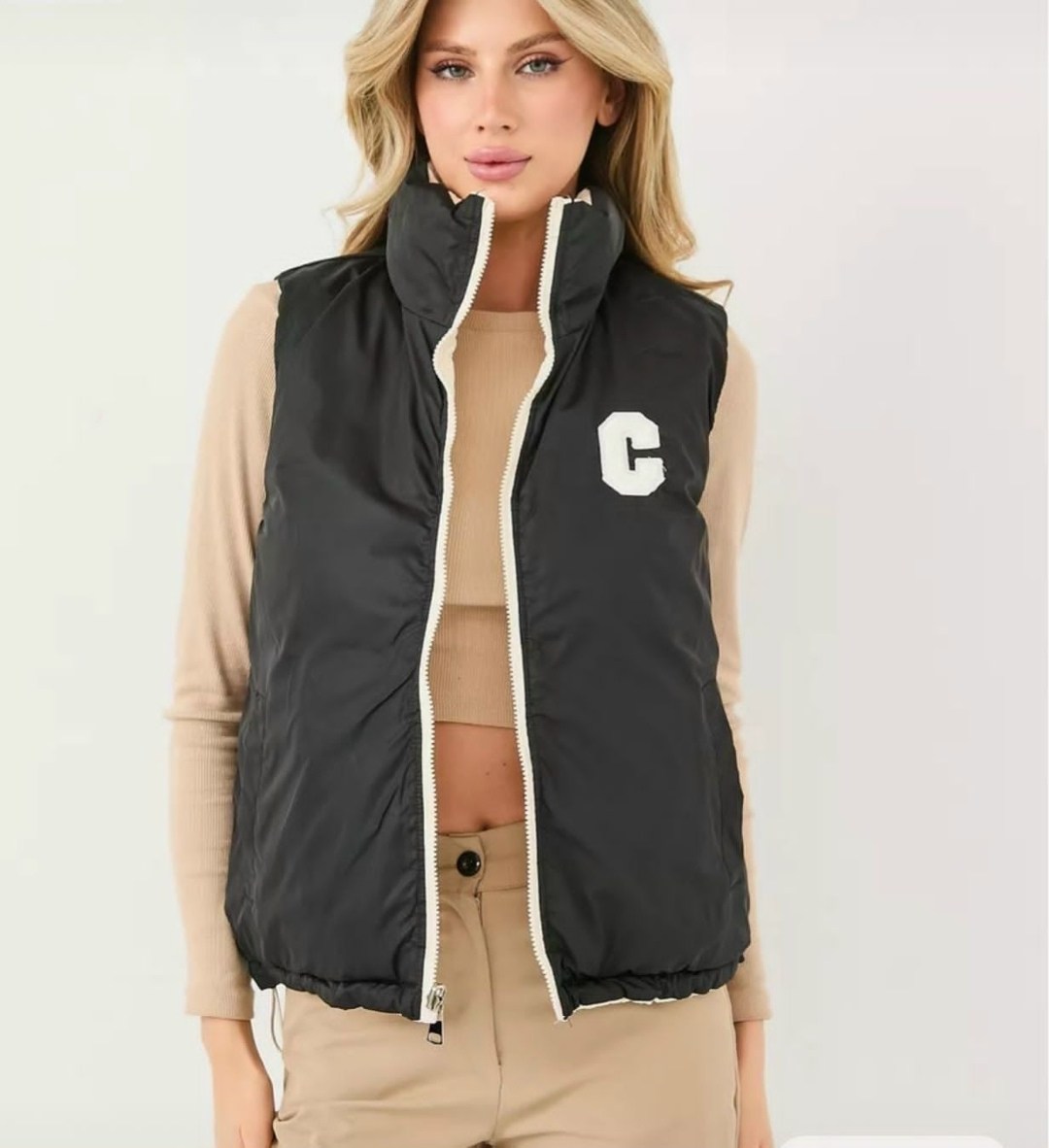 жилетка женская,жилет женский,жилетка двухсторонняя,жилетка,жилет женский двухсторонний