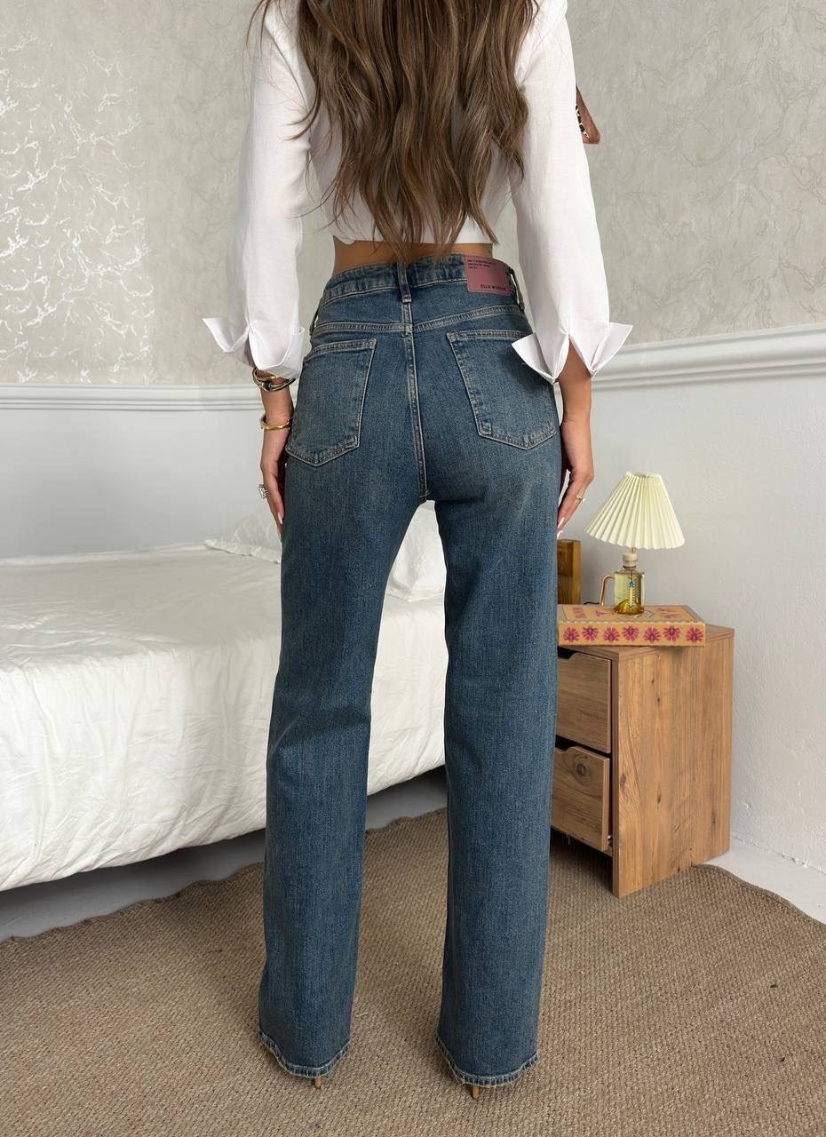 джинсы широкие,женские джинсы,джинсы повседневные,джинсы брюки,синие джинсы широкие