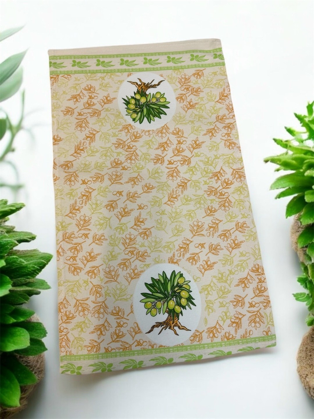 полотенца кухонное,набор кухонные полотенец,полотенца на кухню,кухонные полотенца "оливки",полотенце лен кухонное