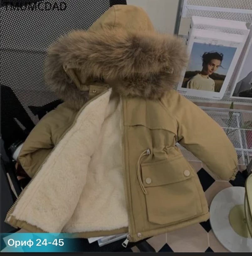 парка с меховым,зимняя куртка парка,куртка с меховым воротником,куртка детский,куртка парка для девочки