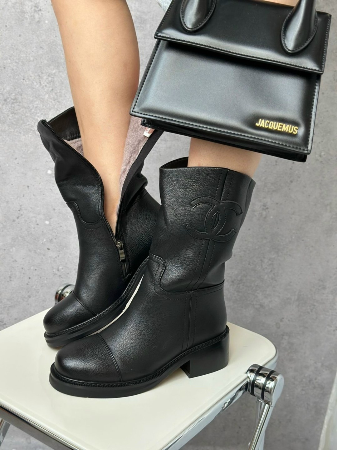 сапоги chanel,замшевые сапоги,ботинки chanel,замшевые полусапоги,сапоги модные