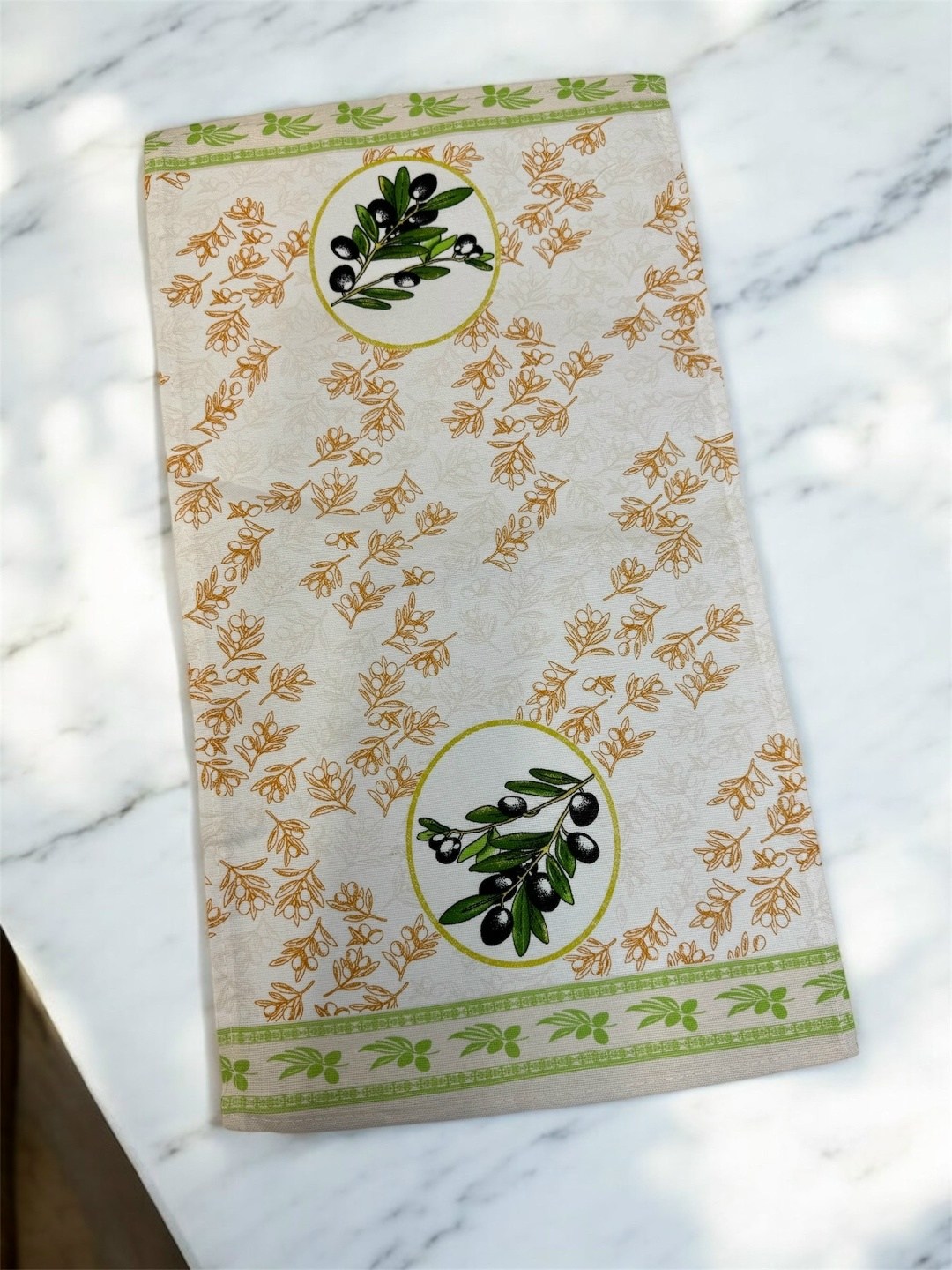 полотенца кухонное,набор кухонные полотенец,полотенца на кухню,кухонные полотенца "оливки",полотенце лен кухонное