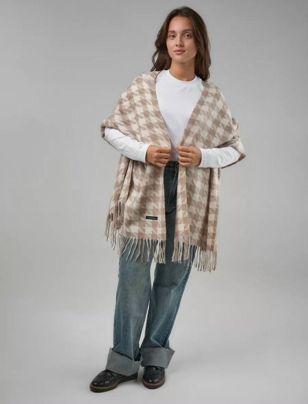 палантин женские,шарф в клетку,накидки,пончо,шарфы и платки