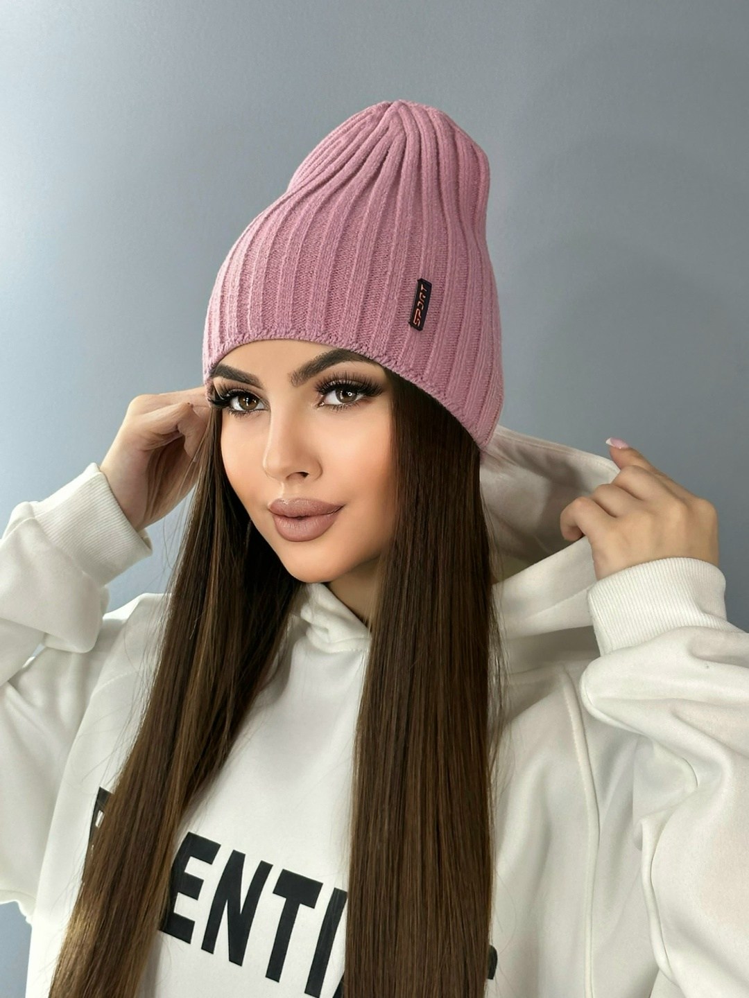 шапка женская,шапка для женщин,женская вязаная шапка бини,шапка бини,вязаная женская шапка