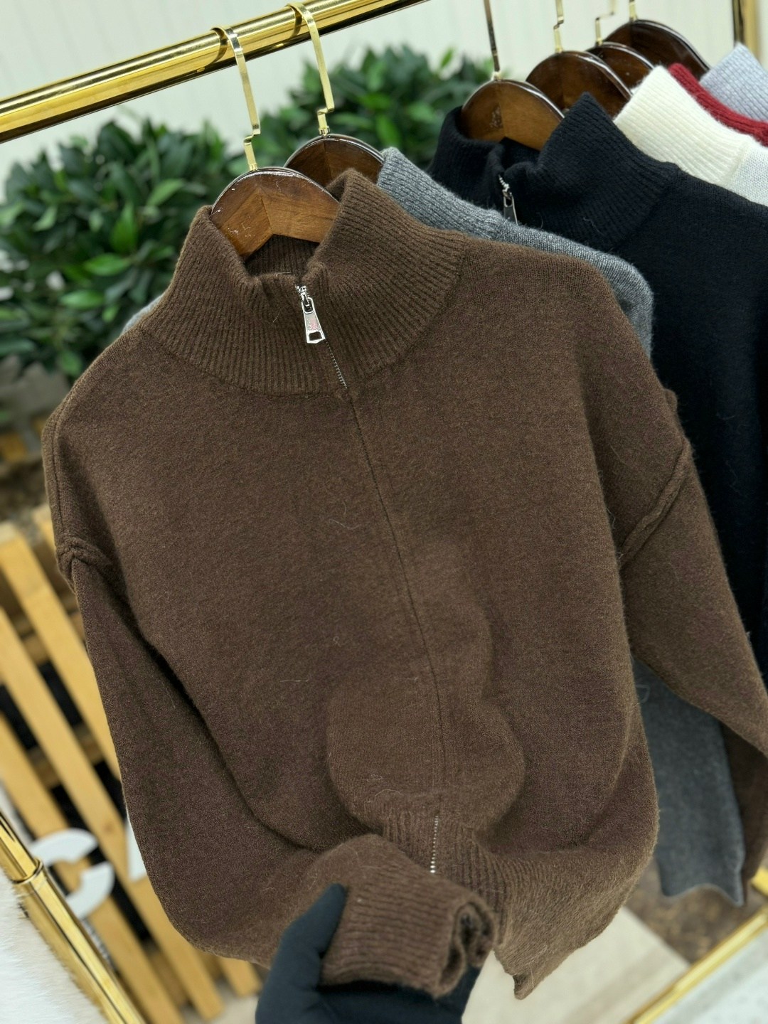 женский свитер на молнии,женская кофта,кашемировый кардиган,женские свитера,кашемировый свитер