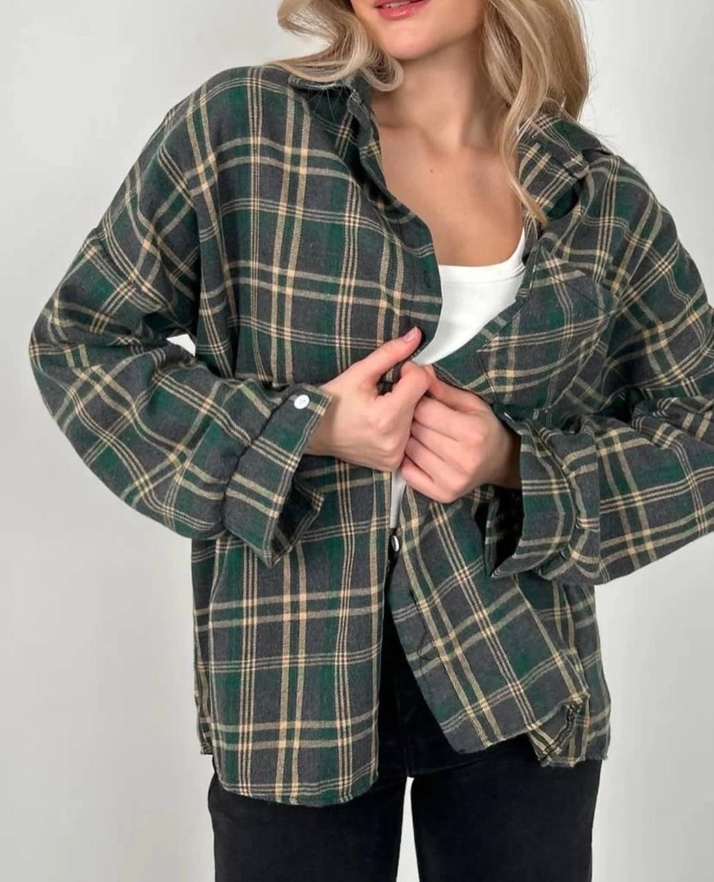 рубашка в клетку женская,рубашка в клетку,клетчатая рубашка,рубашка женская оверсайз в клетку,базовая рубашка