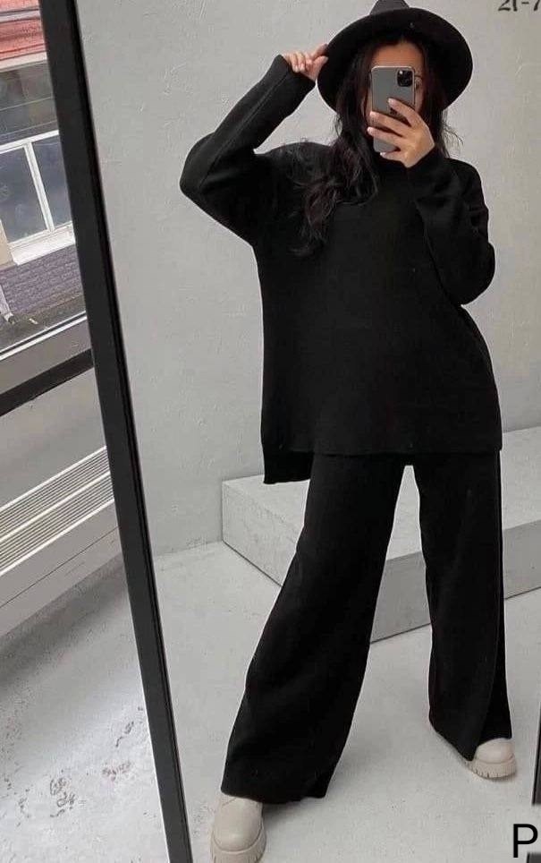 кашемировый костюм двойка,брючный костюм женский 2025,трикотажные костюмы,женский трикотажный костюм из двух предметов,костюм с брюками