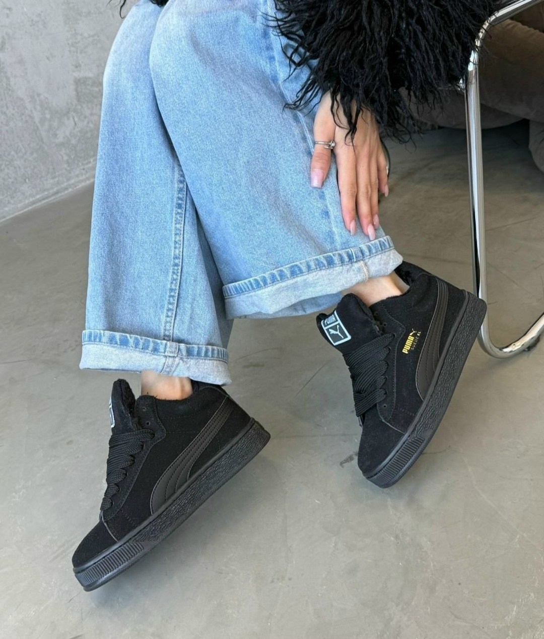 ,кроссовки puma,puma suede,puma suede зимние кроссовки,кроссовки замша