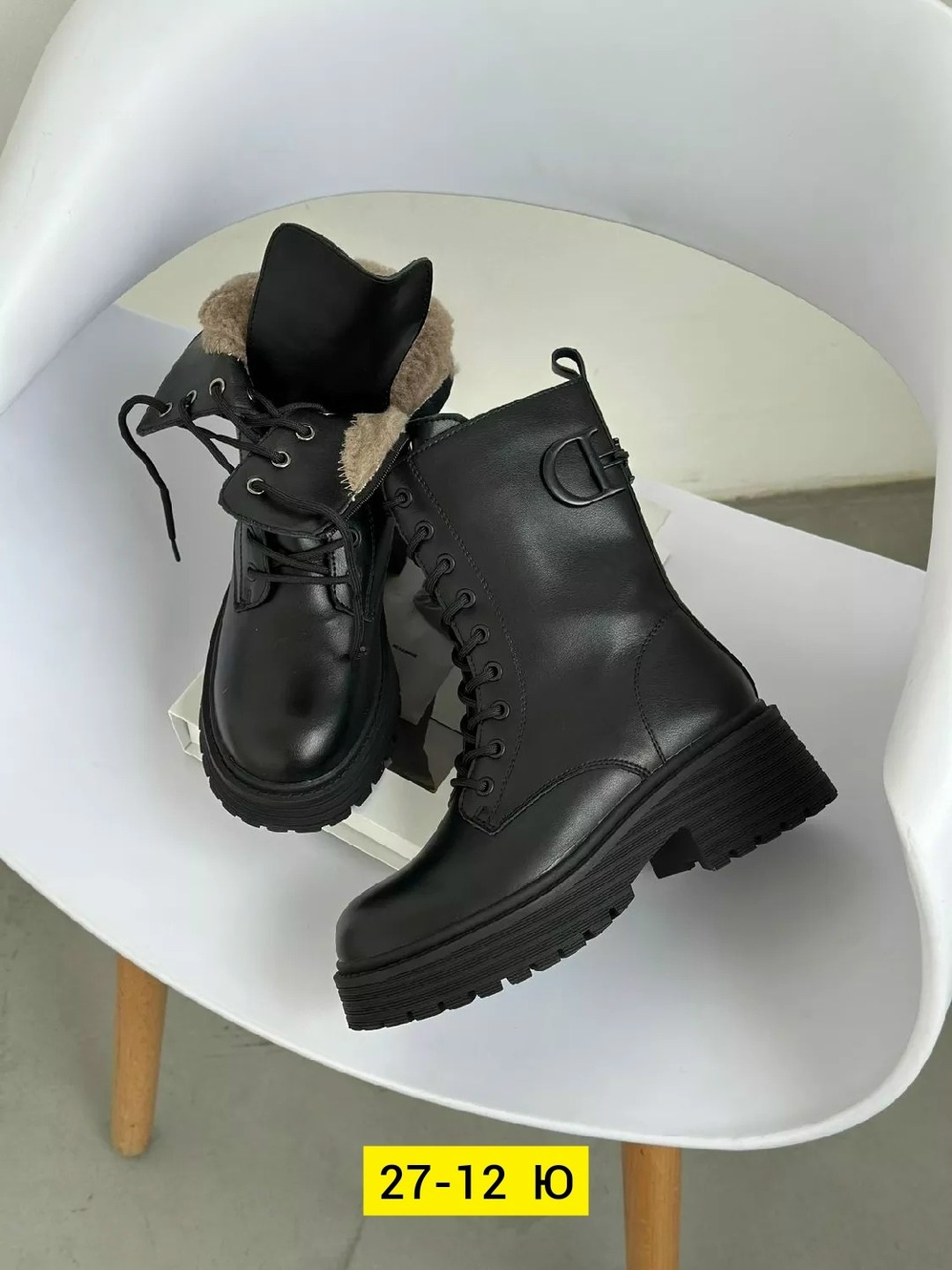 женские ботинки,,зимняя женская ,ботинки эко кожа,ботинка