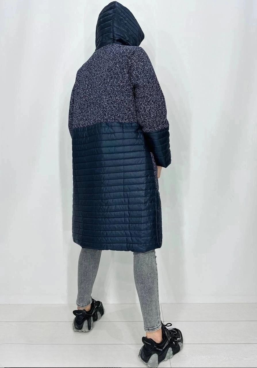 пальто стеганое,женские пальто,пальто кашемир,пальто на синтепоне,комбинированное пальто