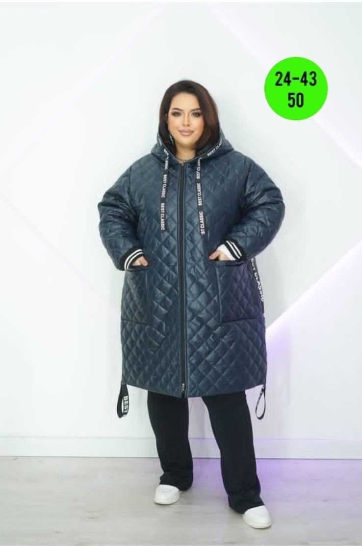 куртка стеганая демисезонная большие размеры,женская куртка,куртка демисезонная,удлиненная зимняя куртка,женская куртка большого размера