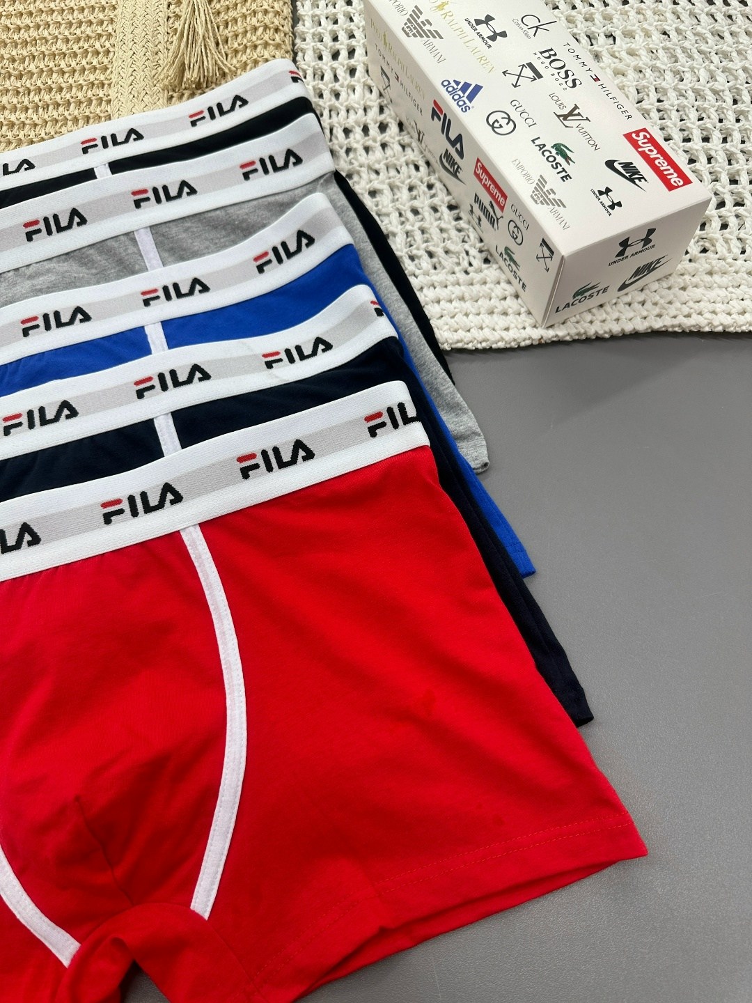 мужские трусы боксеры fila,мужские трусы,мужской набор трусов,трусы набор боксеров мужские,комплект трусов мужских