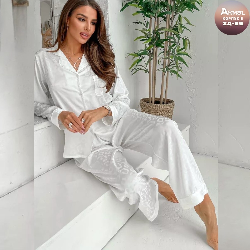 комплект женской пижамы,пижама женская,пижама атлас,пижама тройка женская,шелковая пижама женская со штанами