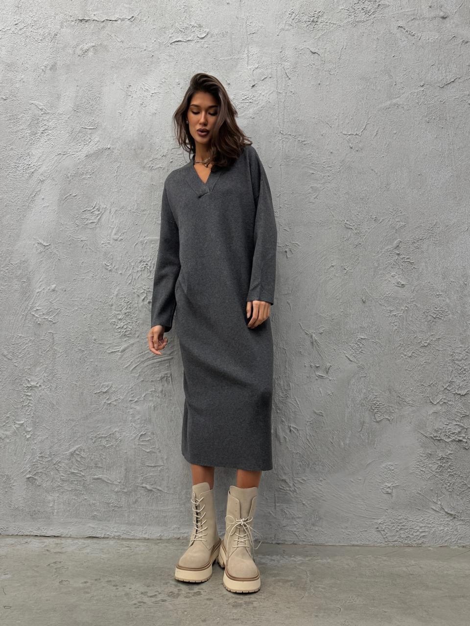 трикотажное платье,платье вязаное,платье свободное трикотажное,шерстяное платье,платье