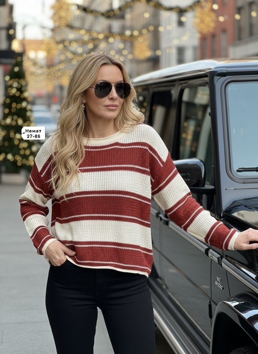 модный свитер,мода стиль,модные стили,джемпер в полоску