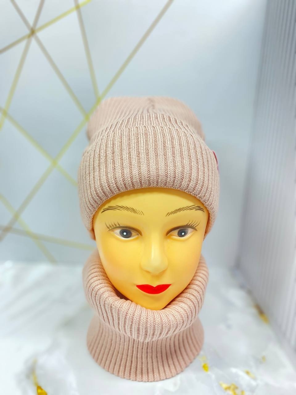 шапка снуд комплект,шапка и снуд,комплект шапка и снуд женская,комплект шапка со снуд весна,женский комплект шапка