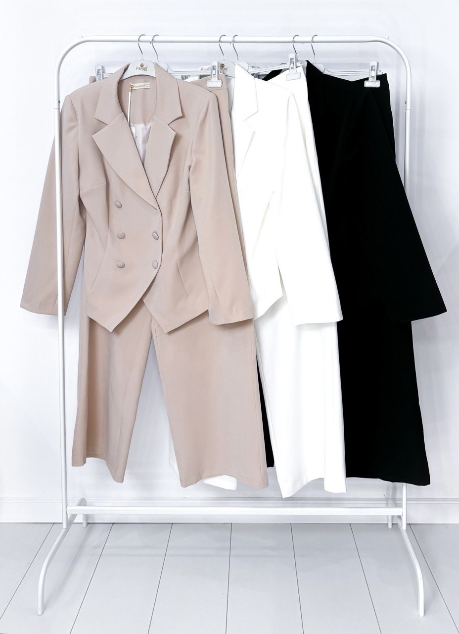 костюмы брючные,женский брючный костюм,костюм с брюками палаццо женский,брючный костюм палаццо,стильные костюмы