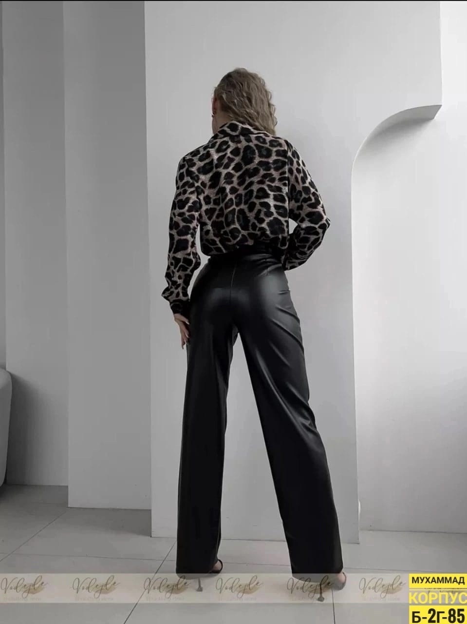 брюки палаццо прямые кожаные vodejde,брюки палаццо прямые кожаные,кожанные брюки клеш,кожаные брюки,брюки модные