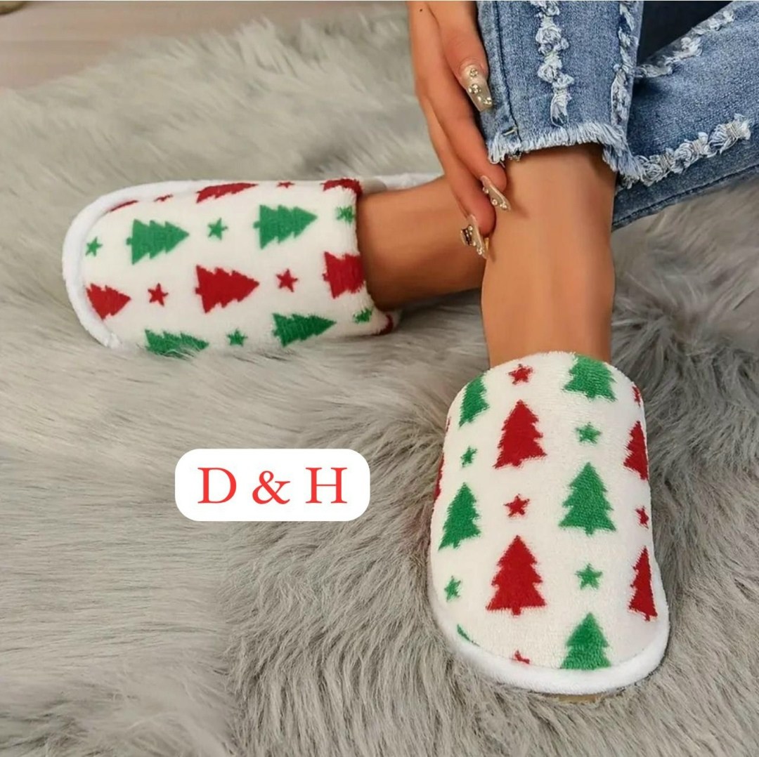 домашние тапочки,тапочки домашние женские,тапочки новогодние,,тапочки модные