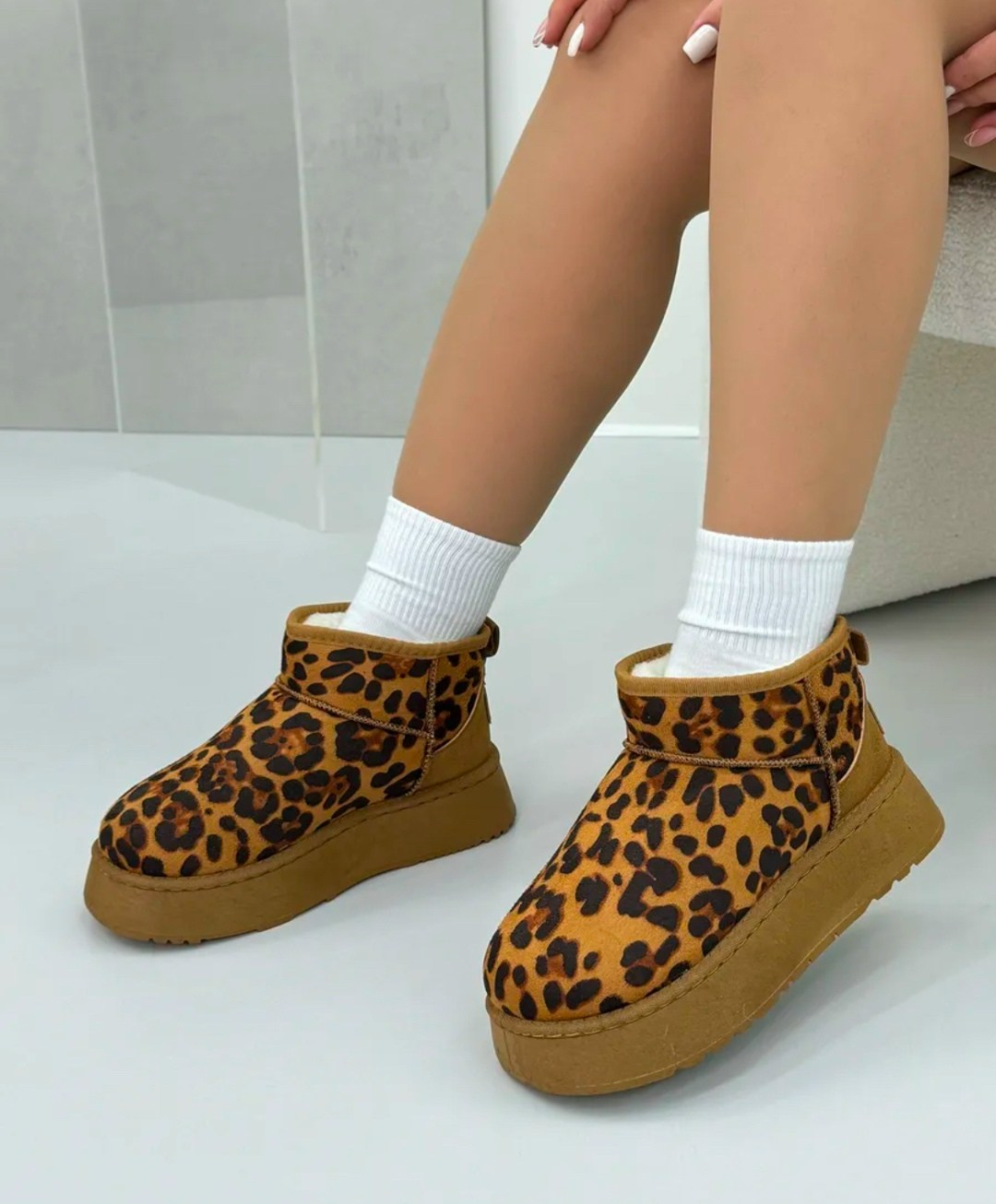 угги женские,угги леопардовые,,угги женские зимние,зимние угги на платформе