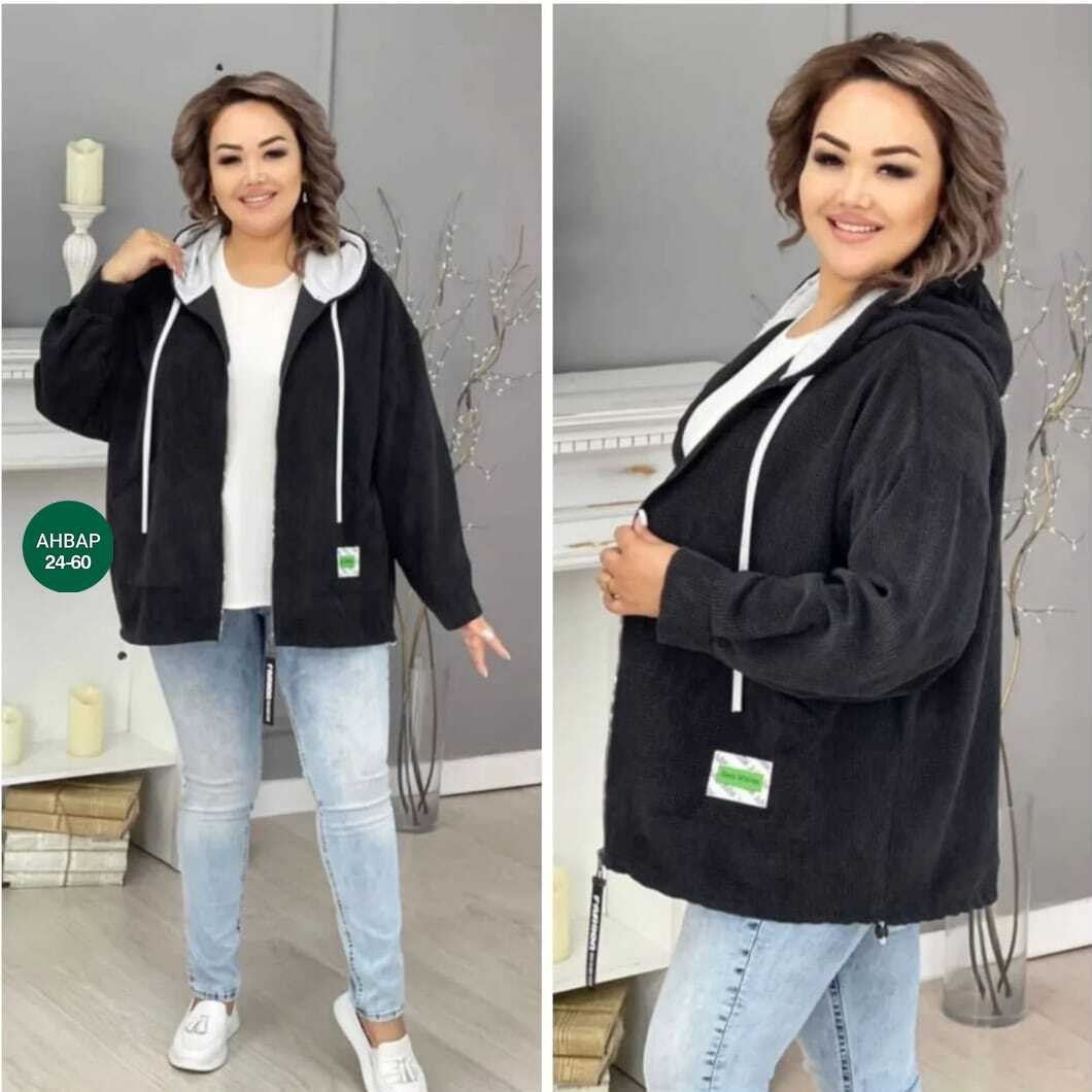 вельветовая ветровка женская,женская куртка большого размера, больших размеров,демисезонная куртка,женская куртка