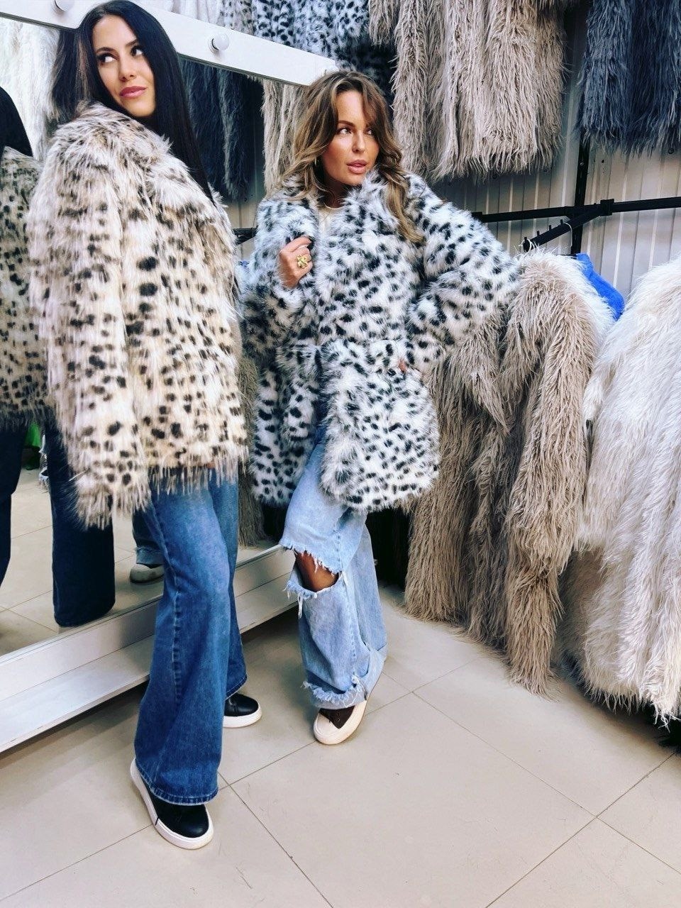 шуба под рысь,шуба рысь,эко шуба рысь,шуба из рыси,эко шуба под рысь