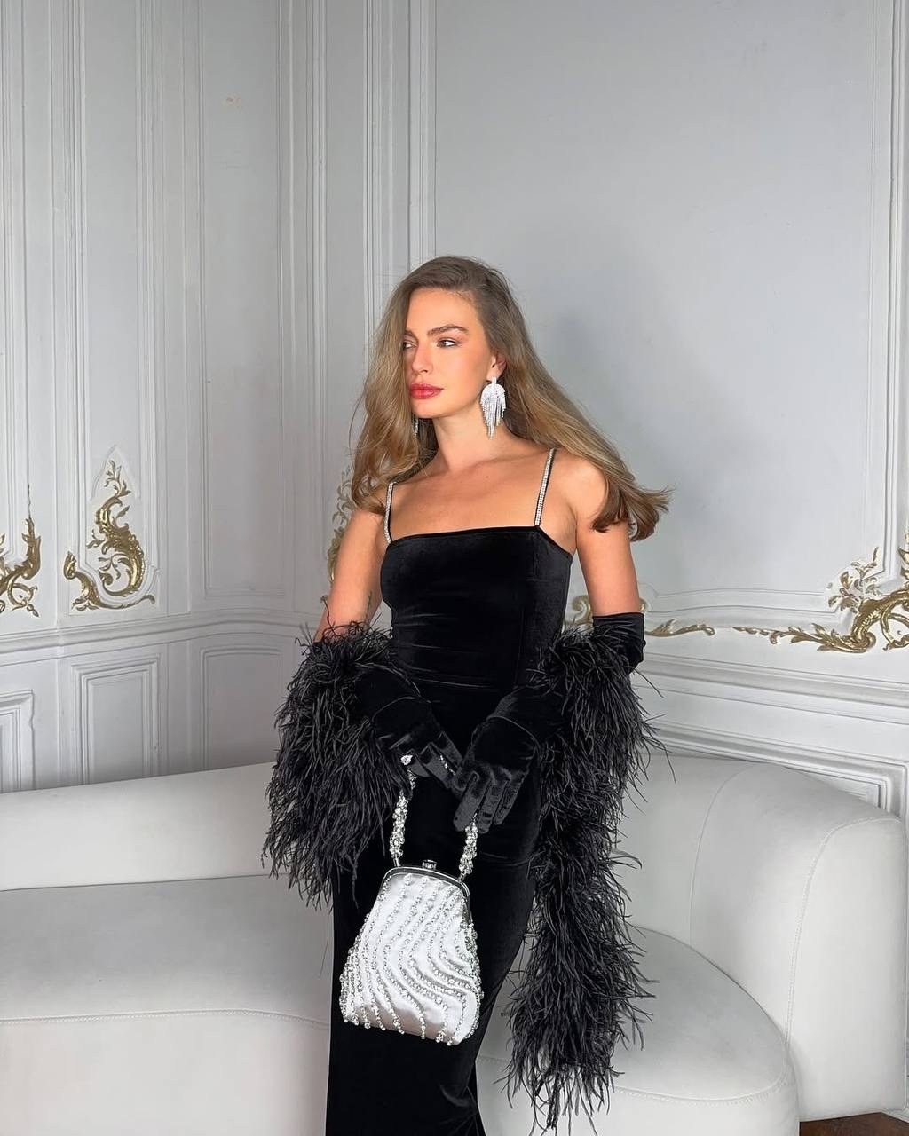 бархатное платье,вечернее платье,платье вечернее с перьями,платье женские вечерние,платье с перьями