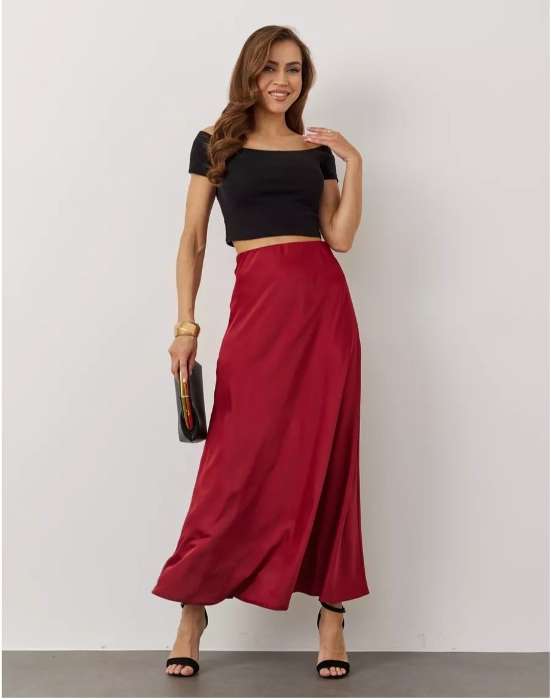 атласная юбка с высоким,длинная атласная юбка,атласная юбка макси,атласная юбка,длинная шелковая юбка