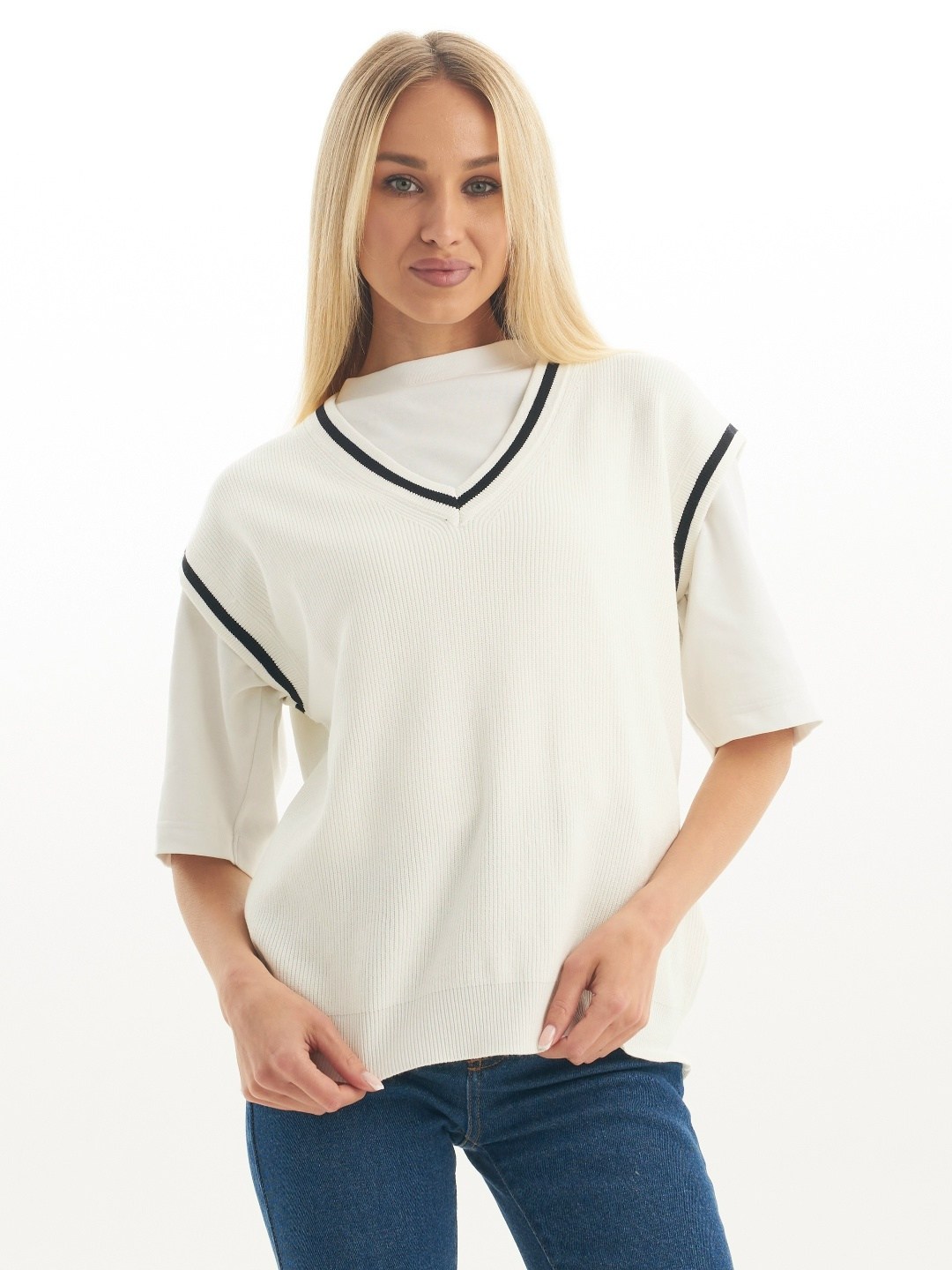 жилет трикотажный женский оверсайз,женский вязаный жилет,жилет школьный вязаный оверсайз,жилетка вязаная трикотажная оверсайз безрукавка,жилетка женская вязаная оверсайз