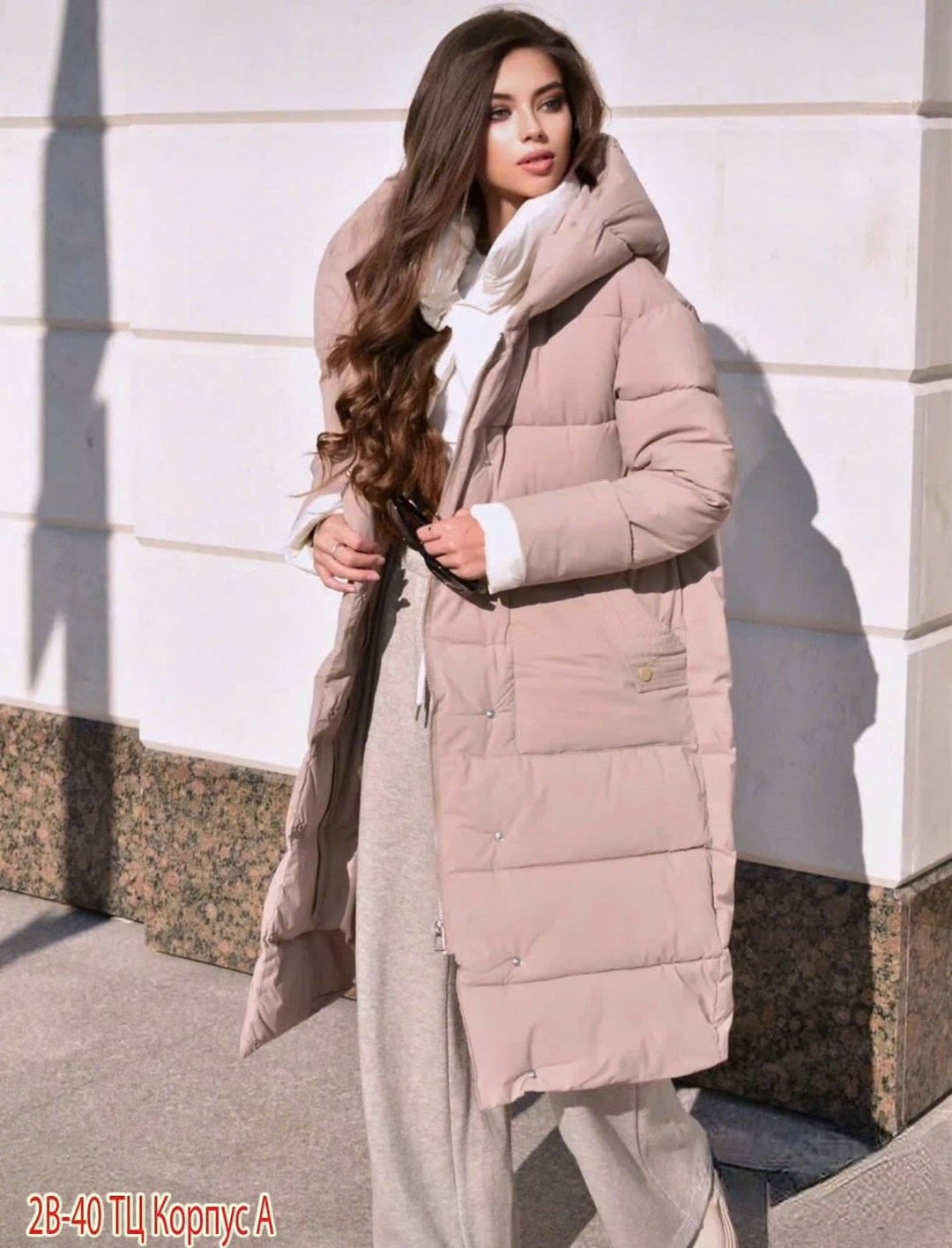 бежевый пуховик,зимние куртки,зимние пуховики,пуховик женский,длинные пуховики