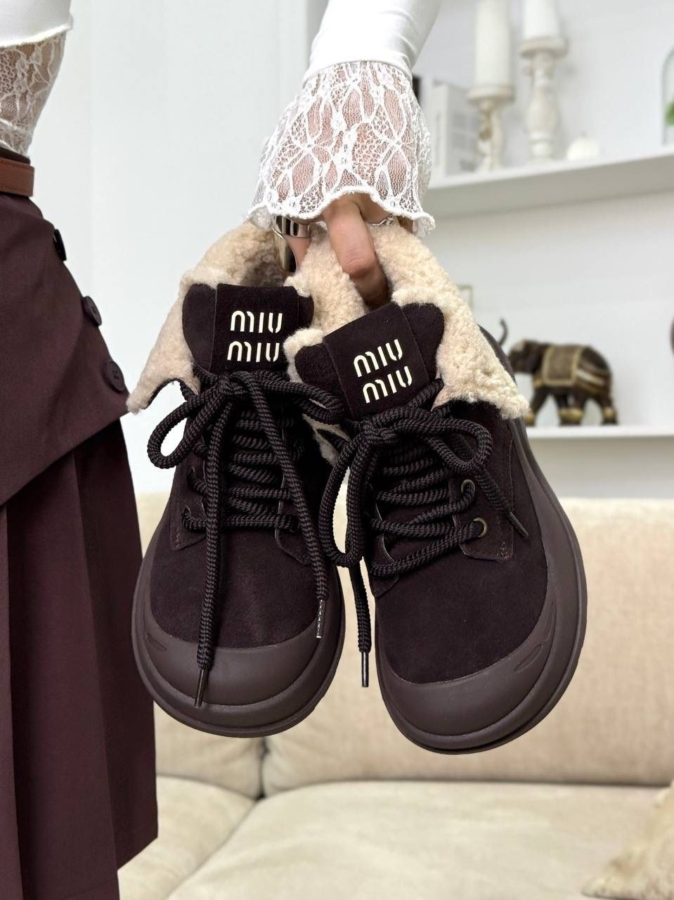 , женская,зимняя ,ботинки с мехом, на зиму