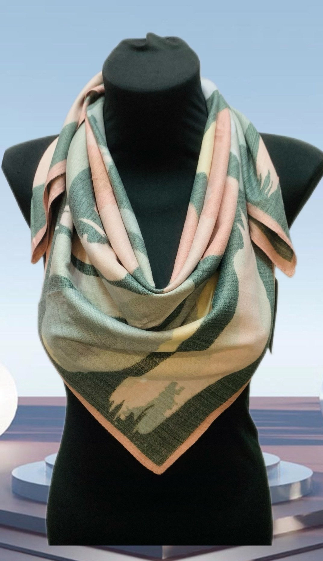 шарфы и платки,платки женские,платок палантин,шарф платки палантин,новинки платок