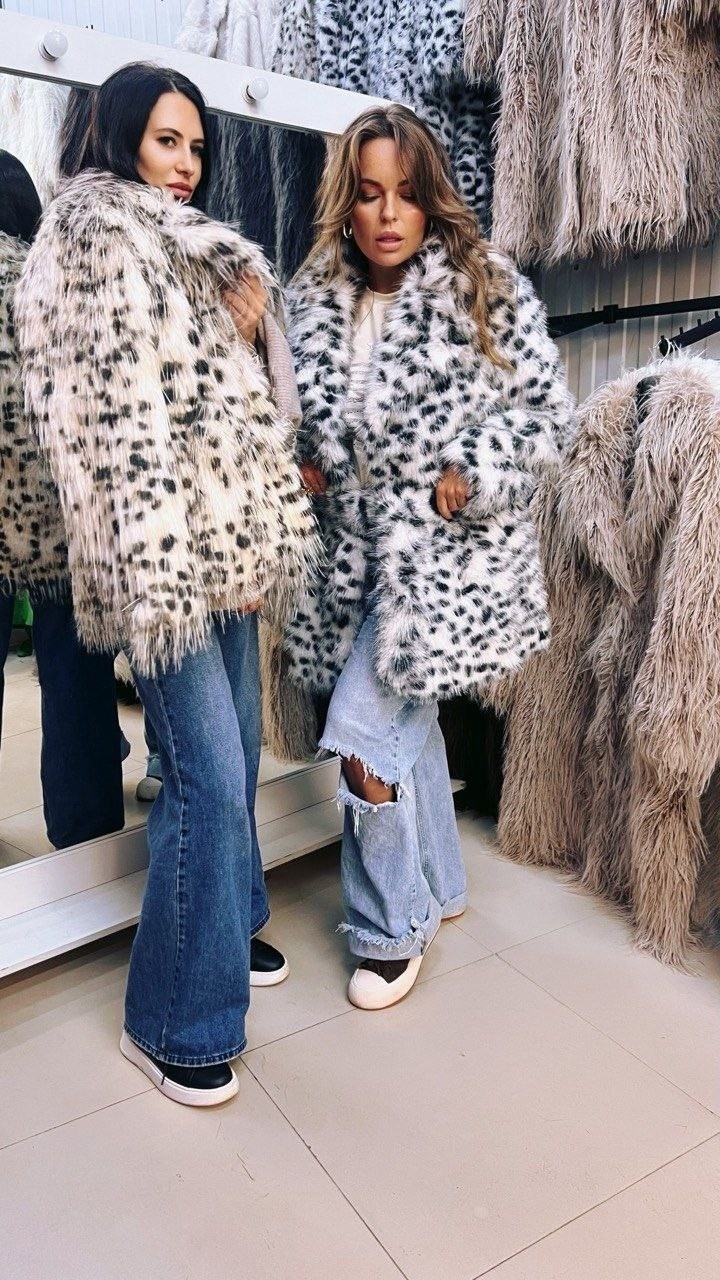 шуба под рысь,шуба рысь,эко шуба рысь,шуба из рыси,эко шуба под рысь