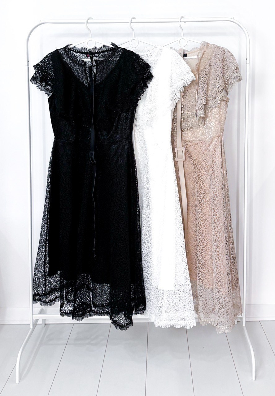 платье гипюр,платье кружевное,платье нарядное,платье комплект,элегантное платье